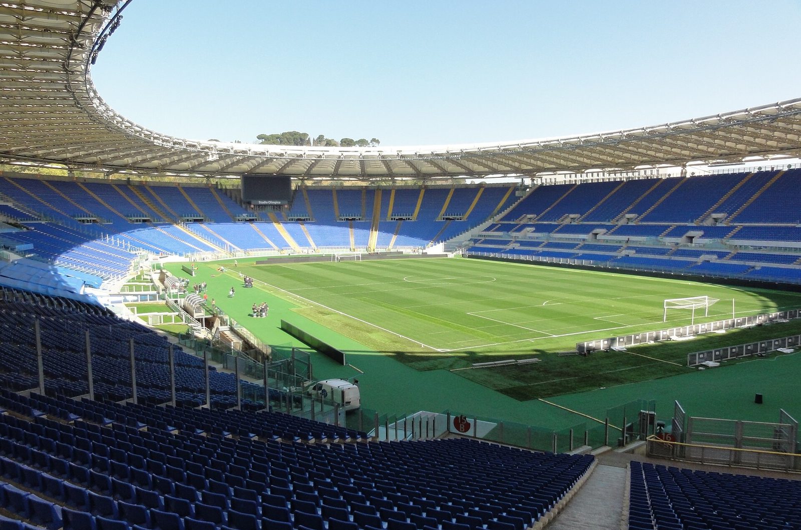 Stadio Olimpico de Roma (imagen de archivo)